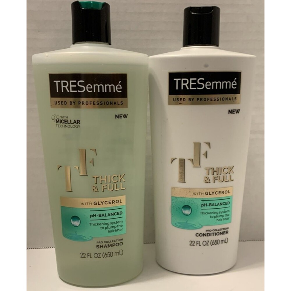 TRESemmé Thick Full Shampoo & Conditioner Thickening Pro-Collection Glycerol
